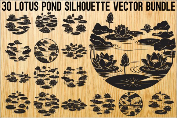 Lotus Pond Graphics for Modern Branding