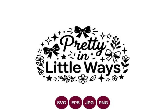 Pretty in Little Ways Graphics for Crafters