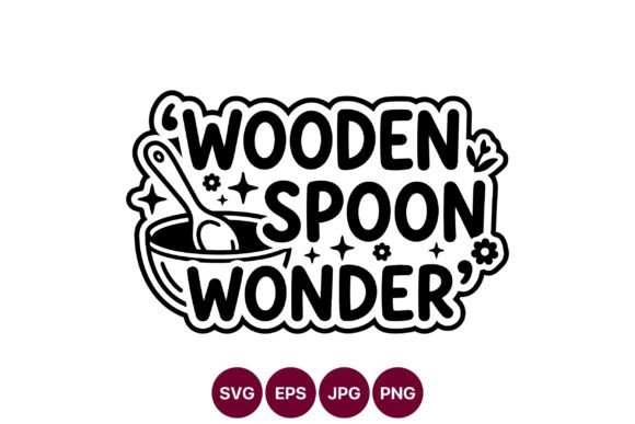 Wooden Spoon Wonder Graphics for Modern Illustrations
